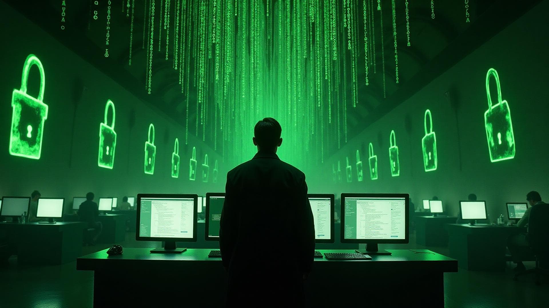 Neo VPN — Matrix control room