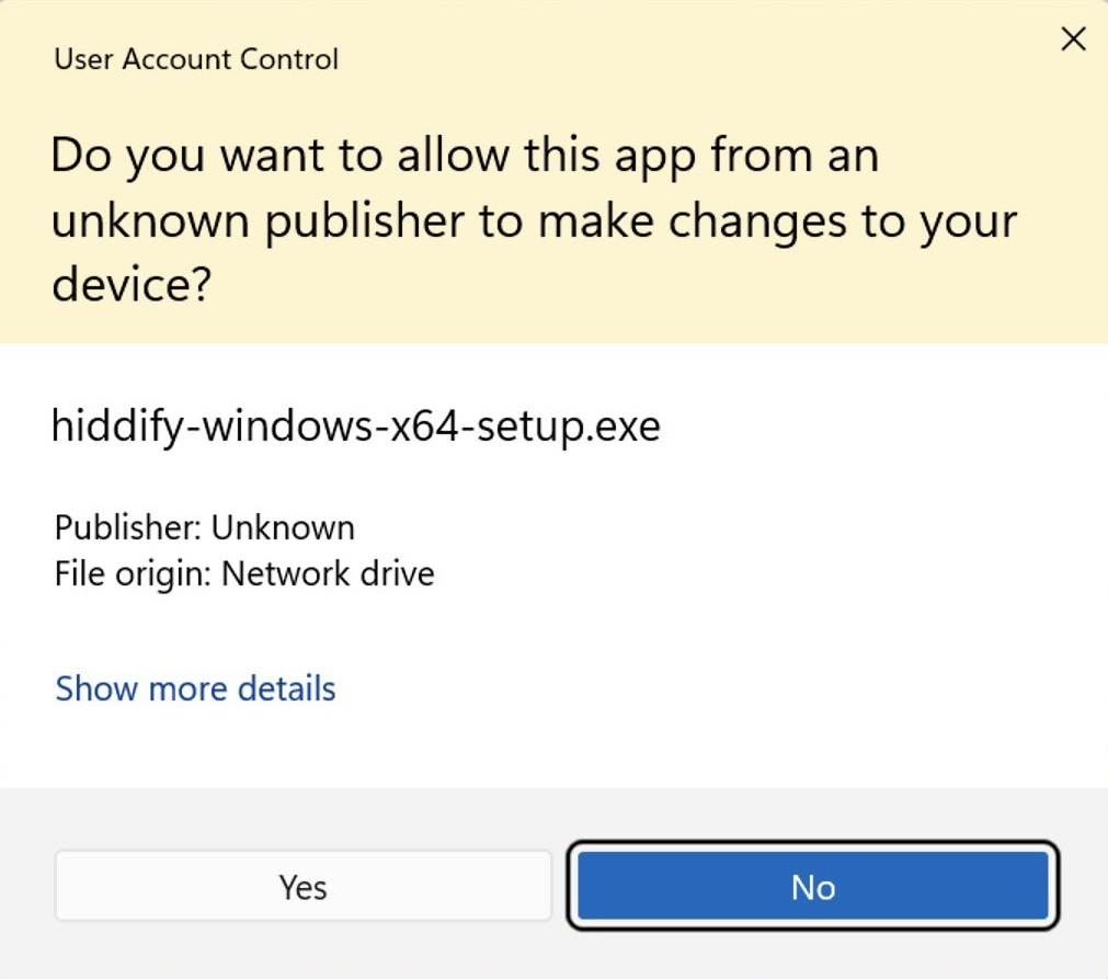 Hiddify Windows — установка